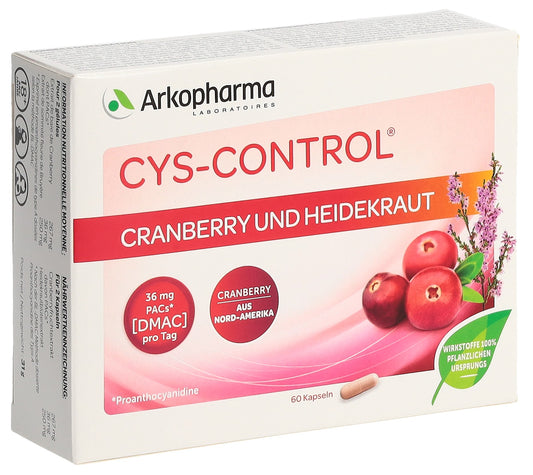 CYS-CONTROL Kaps Cranberry und Heidekraut