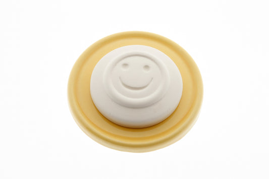 AROMALIFE Duftstein Set Smile&Unterteller gelb