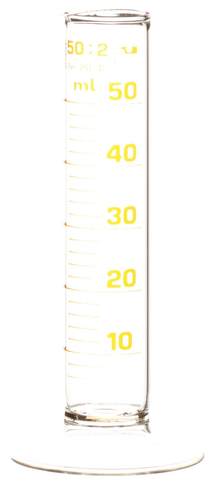ASSISTENT Messzylinder 50ml niedere Form