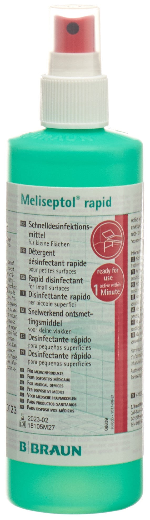 MELISEPTOL rapid Sprühfl