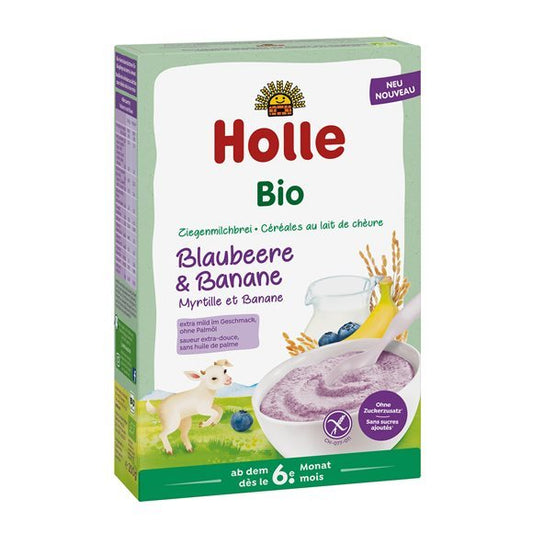 HOLLE Milchbrei Ziegenmilch Blaub Bana Bio