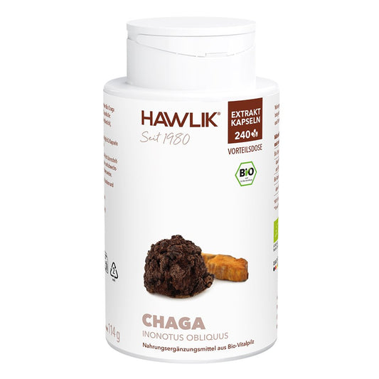 HAWLIK Chaga Extrakt Kaps