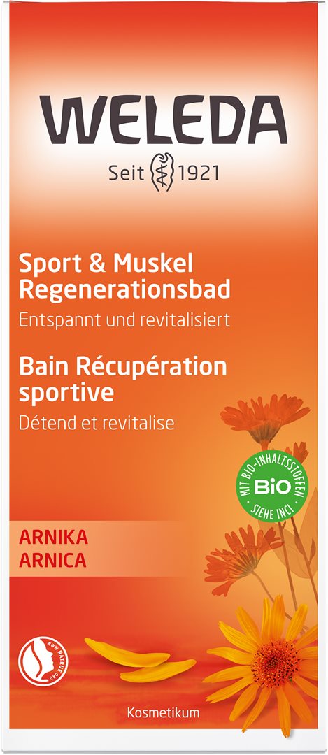 WELEDA Sport&Muskel Regenerationsbad Arnika