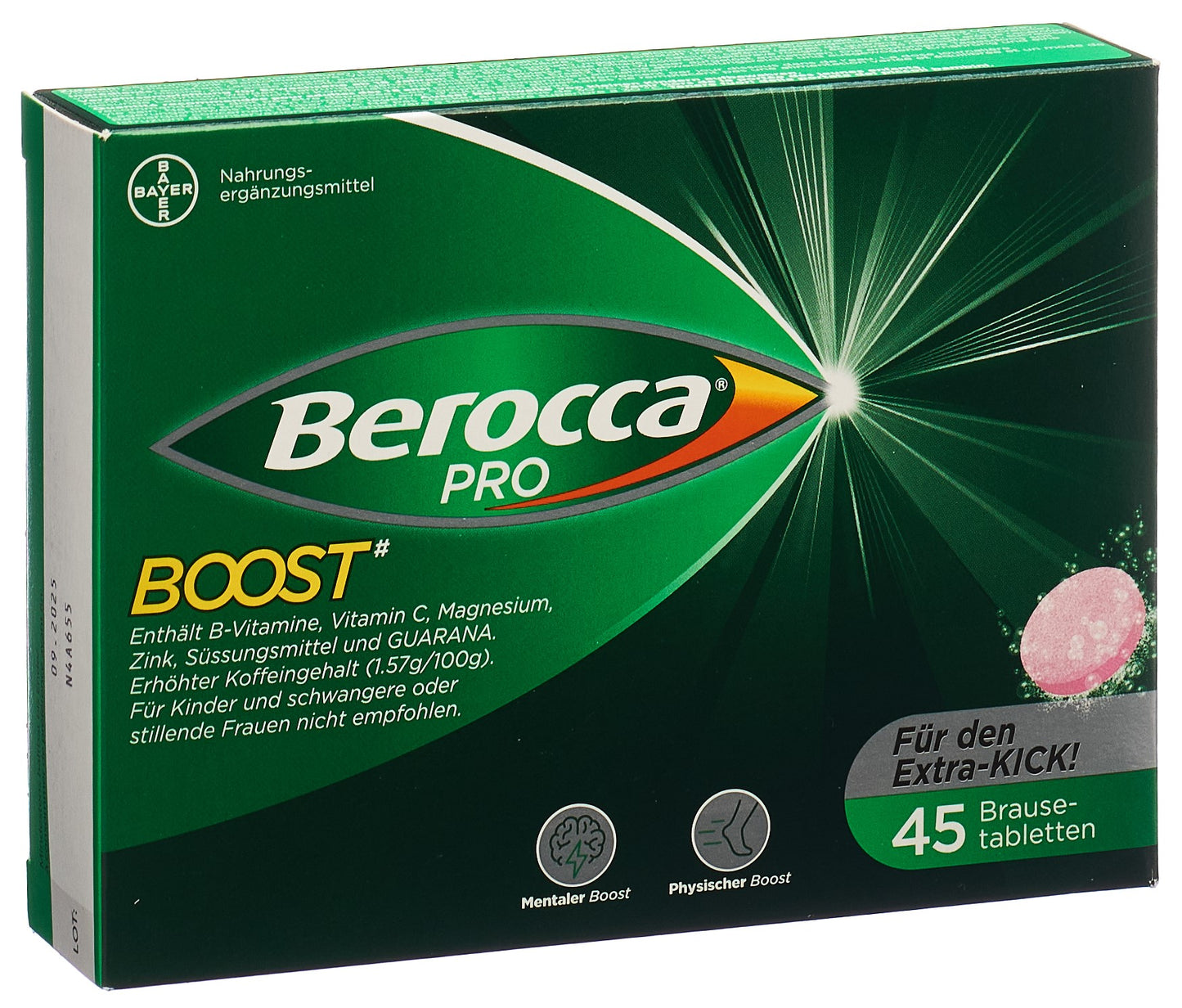 BEROCCA PRO Boost Brausetabl