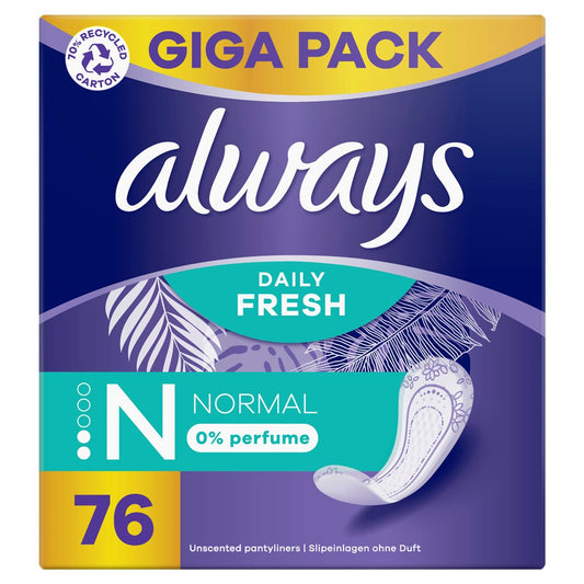ALWAYS Slipeinlage Normal ohne Duft GigaP