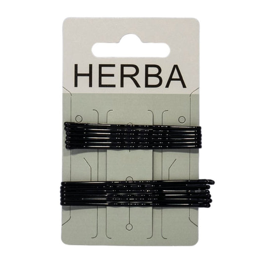 HERBA Klemme 6+6.5cm schwarz