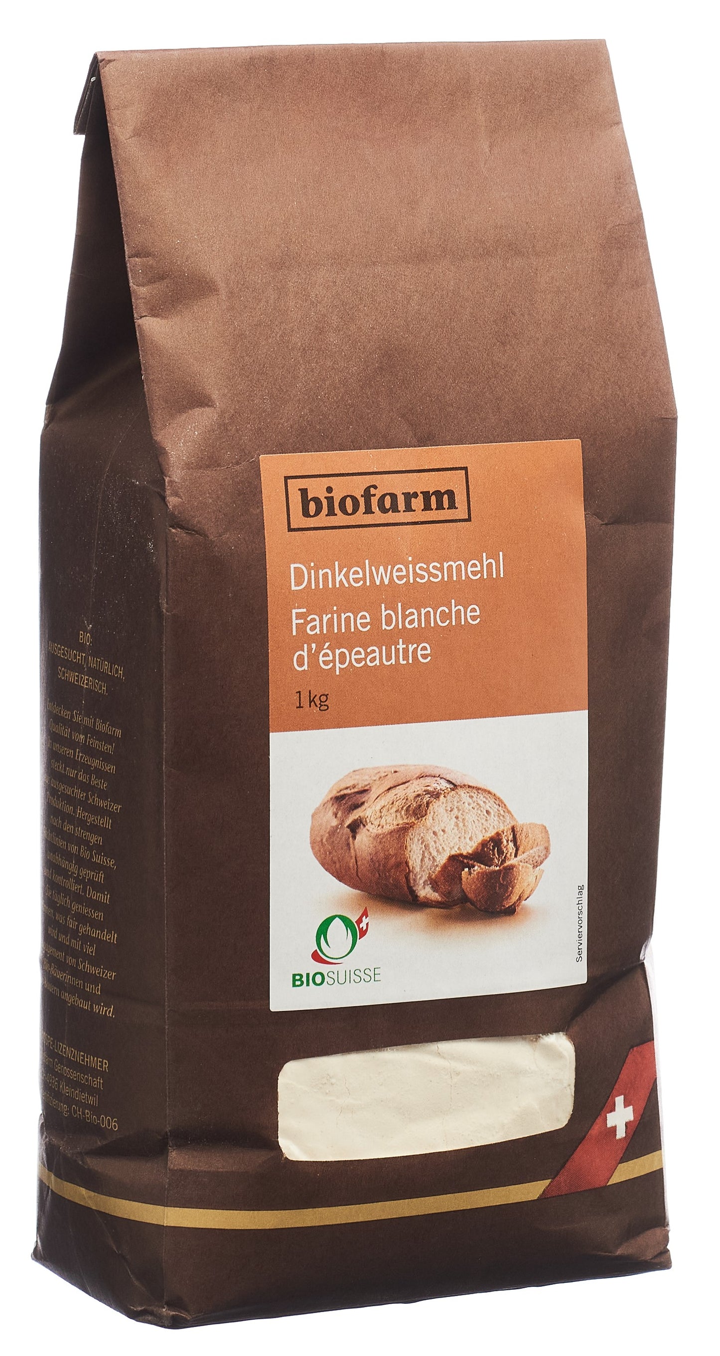 BIOFARM Dinkel Weissmehl Knospe