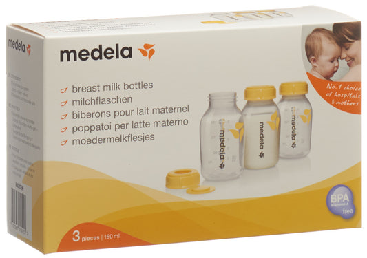 MEDELA Milchflasche 150ml inkl Deckel m Einl