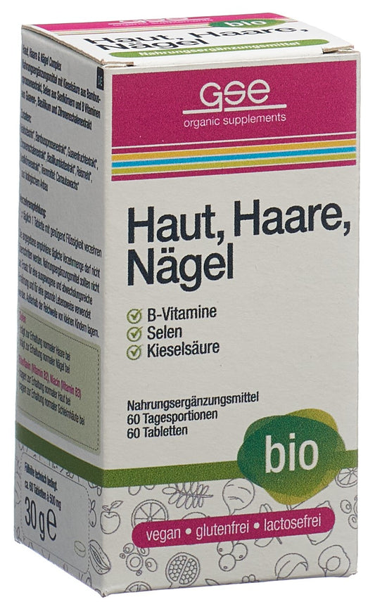 GSE Haut Haare Nägel Complex Tabl Bio