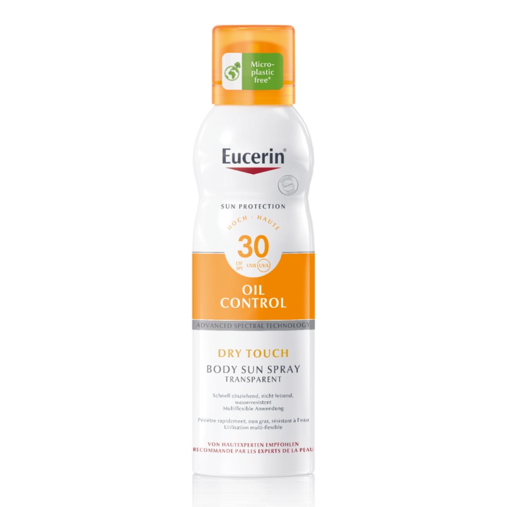 EUCERIN SUN Body Spr Oil Cont D Touch LSF30