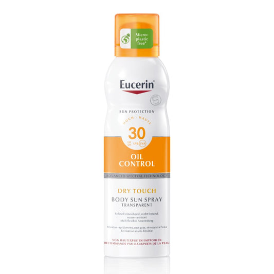EUCERIN SUN Body Spr Oil Cont D Touch LSF30