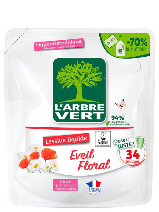 L'ARBRE VERT Ref Flüssigwaschmittel Blumen