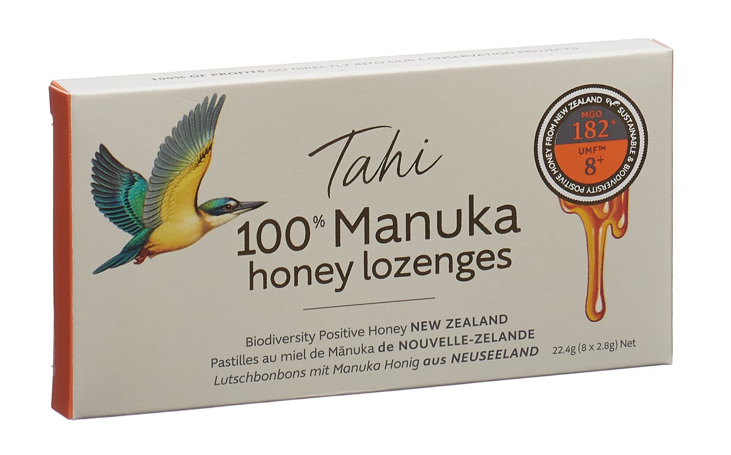 TAHI Lutschbonbons Manuka Honig UMF 8+