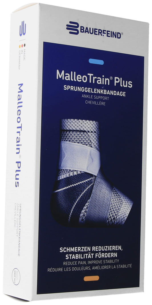 MALLEOTRAIN Plus Aktivbandage Gr2 links titan