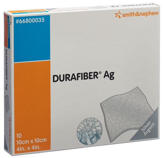 DURAFIBER AG Wundauflage 10x10cm steril