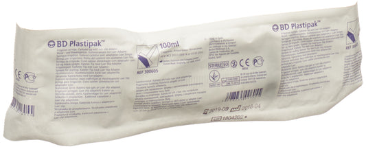 BD PLASTIPAK Wund Blasenspritze 100ml 3teilig