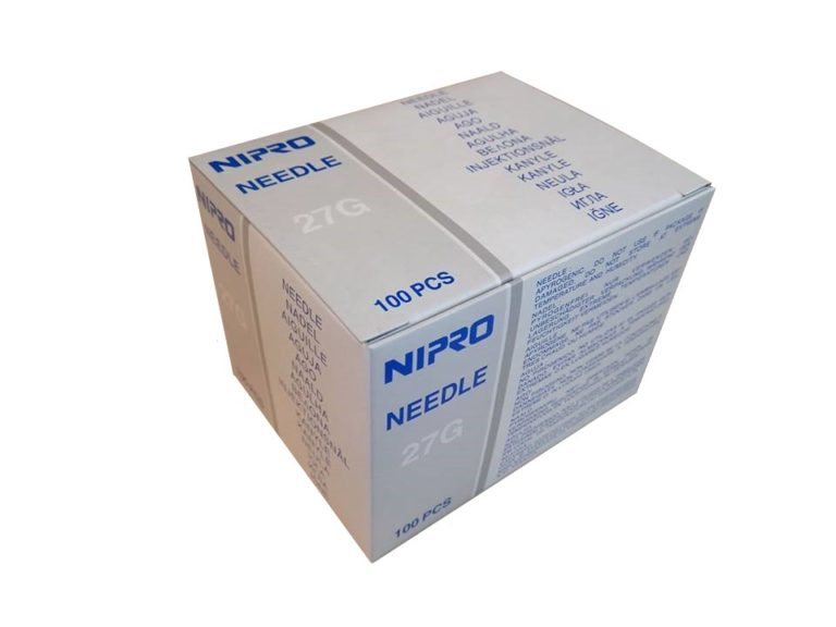 NIPRO Einmalkanül 0.4x13mm 27Gx1/2 grau