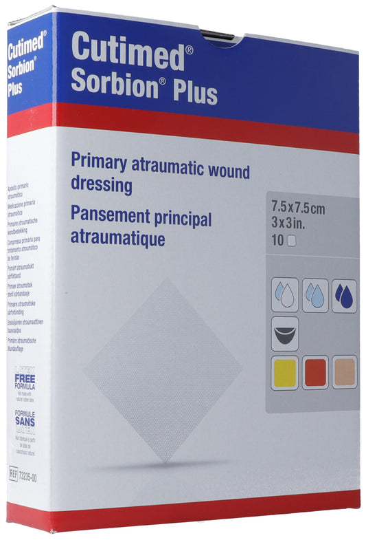 CUTIMED Sorbion Plus 7.5x7.5cm
