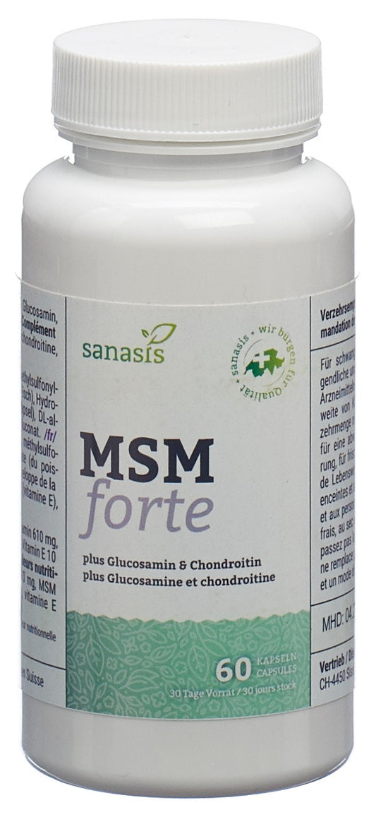 SANASIS MSM Glucosamin&Chondroitin Kaps