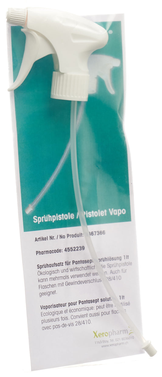 PANTASEPT Sprühpistole für 1lt Flasche weiss