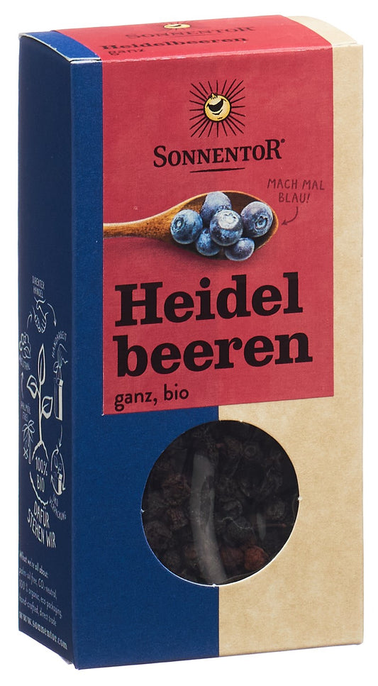 SONNENTOR Heidelbeeren ganz BIO