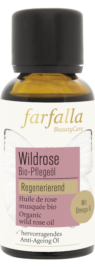 FARFALLA Bio-Pflegeöl Wildrose