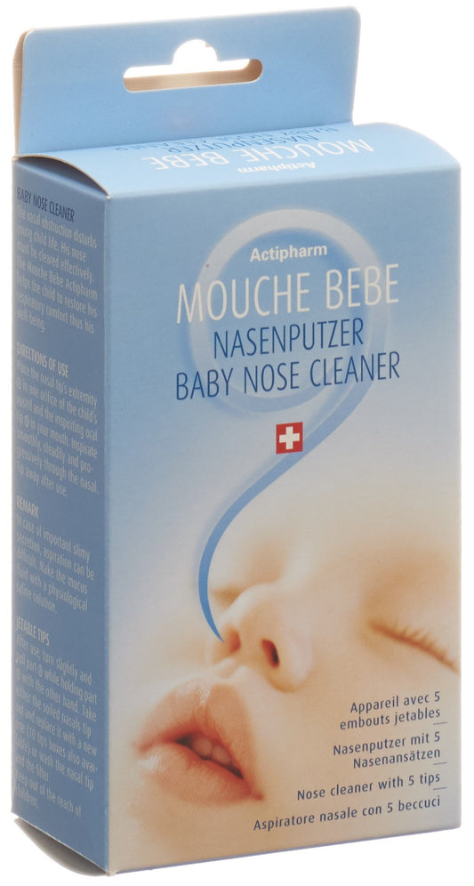 ACTIPHARM Nasenputzer mit 5 Ansätzen