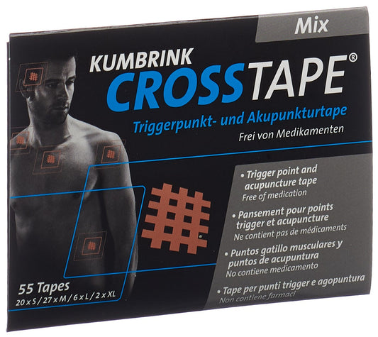 CROSSTAPE Mix Schmerz- und Akupunkturtape