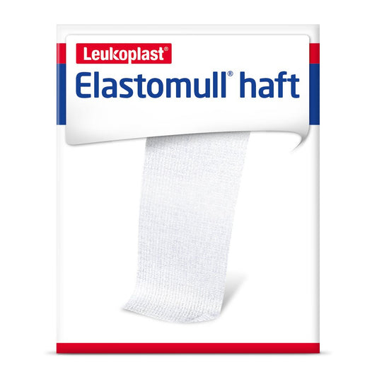 ELASTOMULL haft Gazebinde 20mx4cm weiss