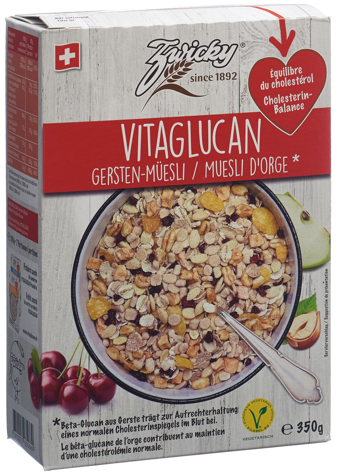 ZWICKY Vitaglucan Müesli (neu)