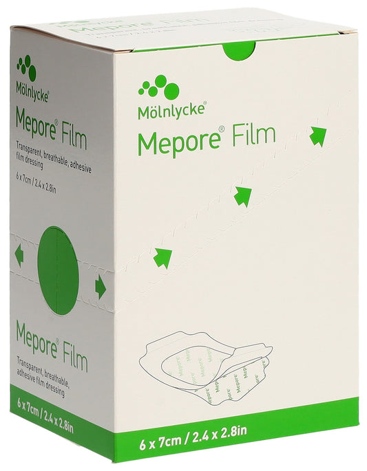 MEPORE FILM Folienverband 6x7cm st neu
