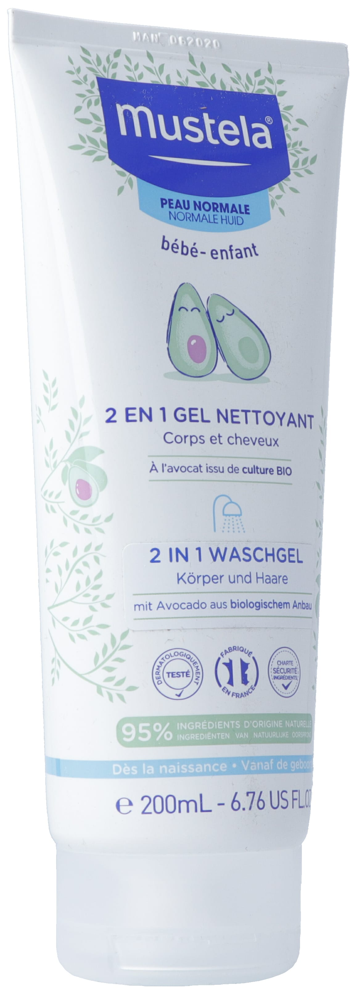 MUSTELA 2in1 Waschgel normale Haut (neu)
