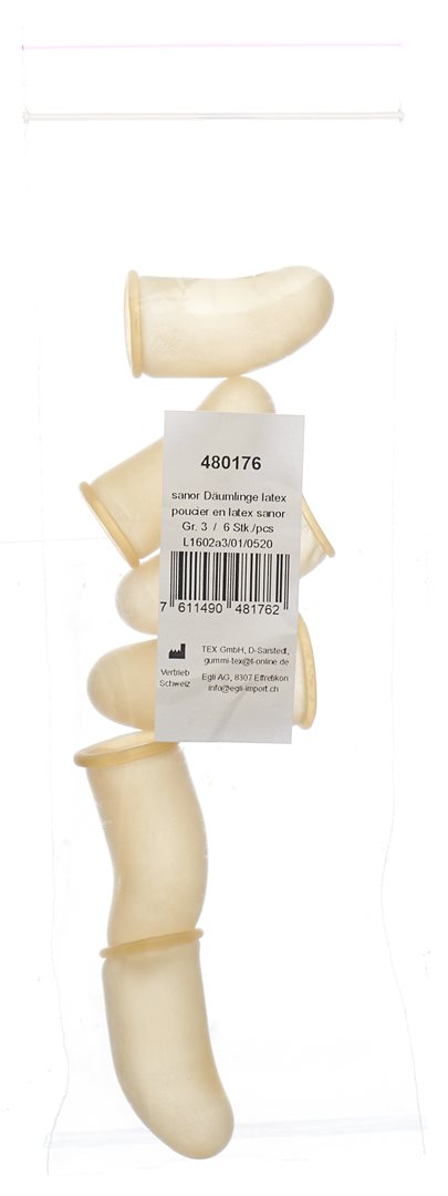 SANOR Däumling Latex Gr3