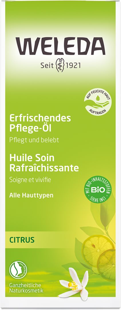 WELEDA Pflege-Öl erfrischend Citrus