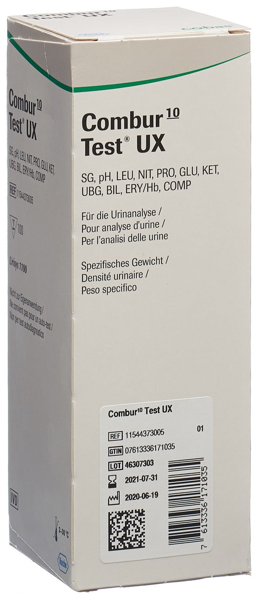 COMBUR 10 TEST UX Streifen D/F/I