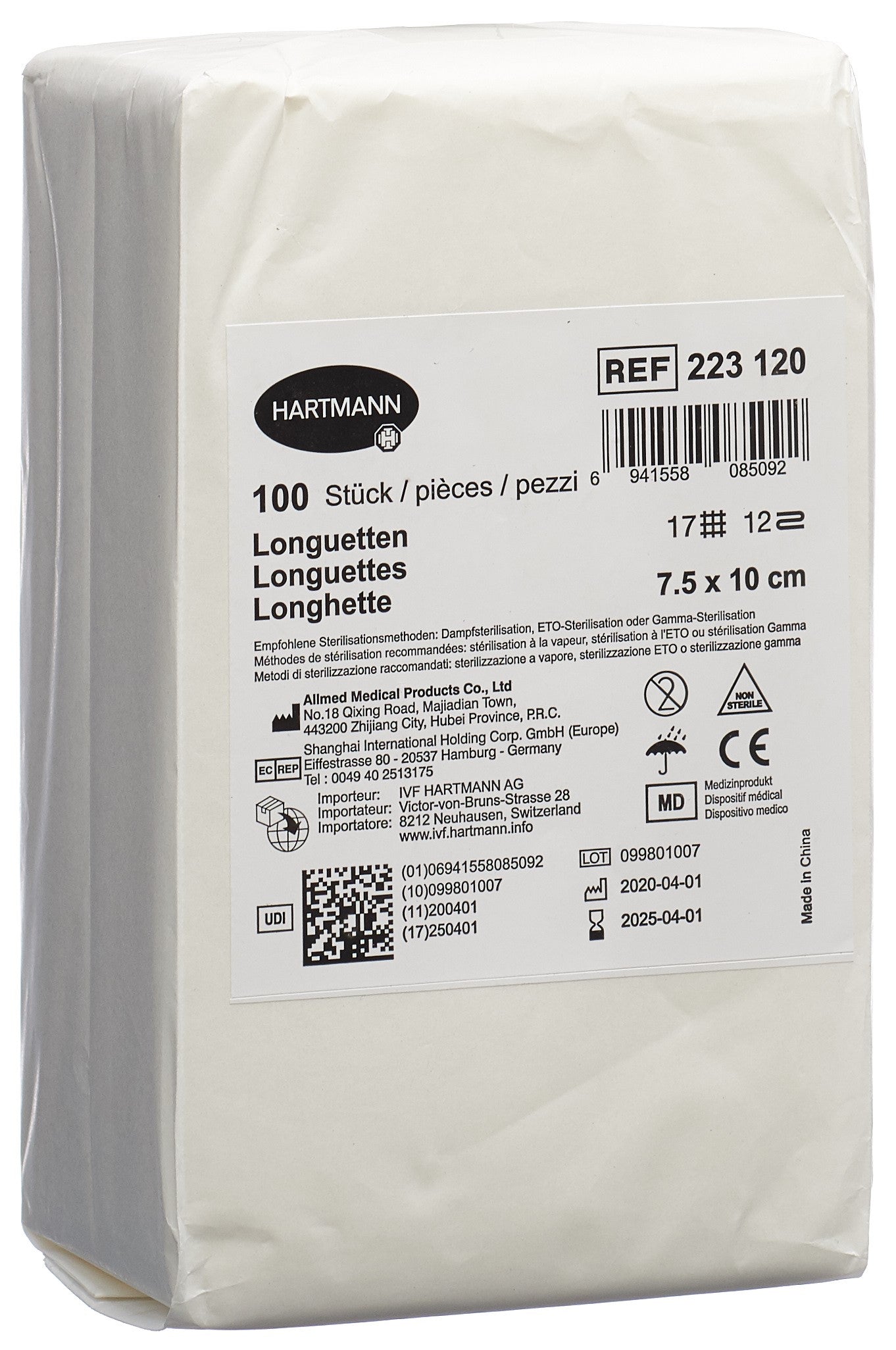 IVF Longuetten T17 7.5x10cm 12fach