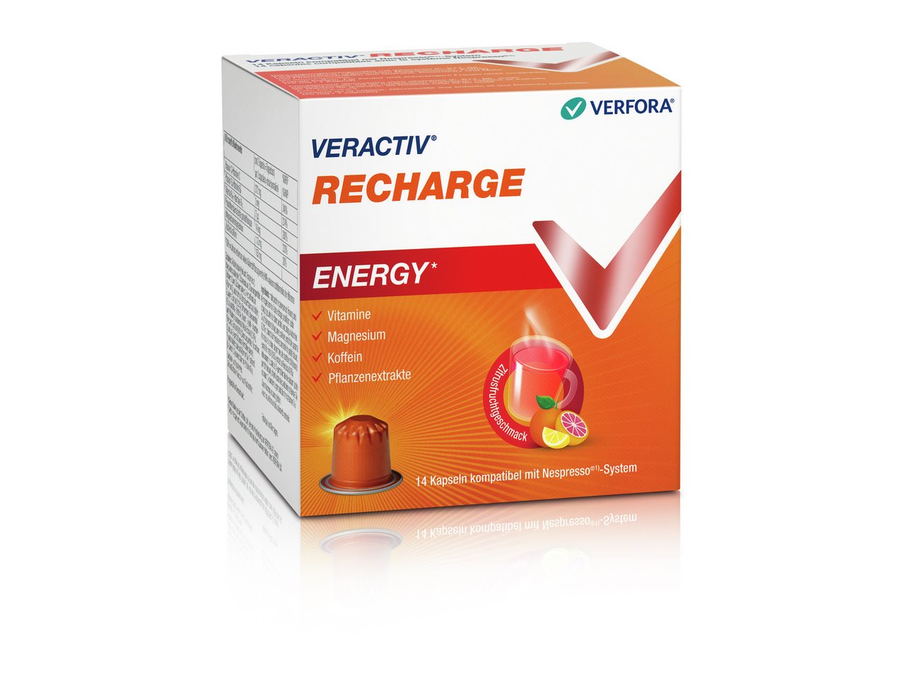 VERACTIV Recharge nespresso Kapseln Alu