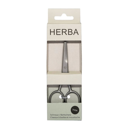 HERBA Schnauz Bartschere Inox