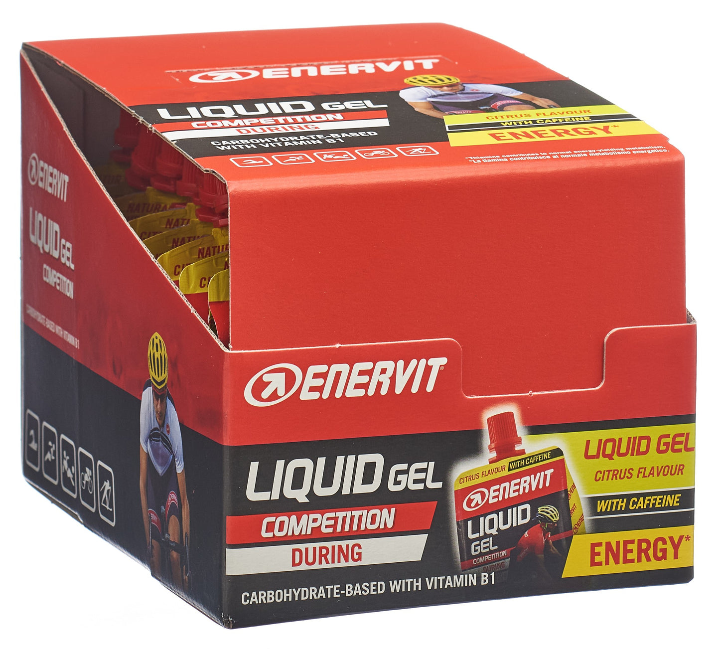 ENERVIT Competition Liq Gel Kof Cit