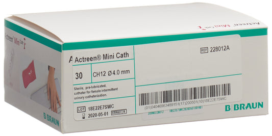 ACTREEN Mini Cath 1x Katheter CH12 9cm Nela