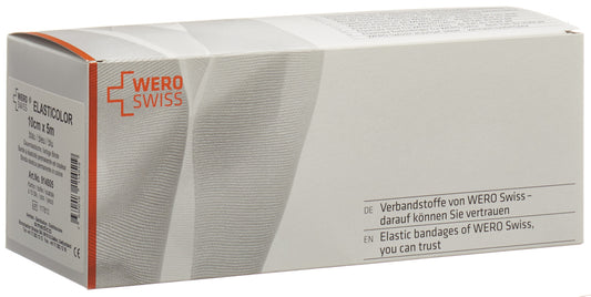 WERO SWISS Elasticolor El Bind 5mx10cm blau