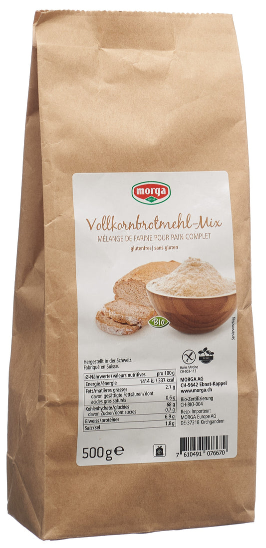 MORGA Vollkornbrot-Mehl-Mix gf Bio