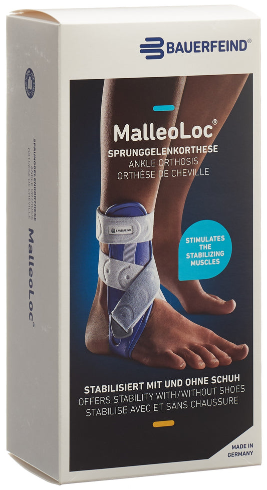 MALLEOLOC Stabilorthese Gr2 rechts titan