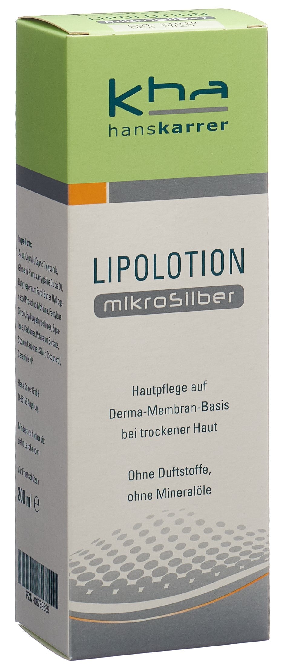 HANS KARRER Lipolotion MikroSilber