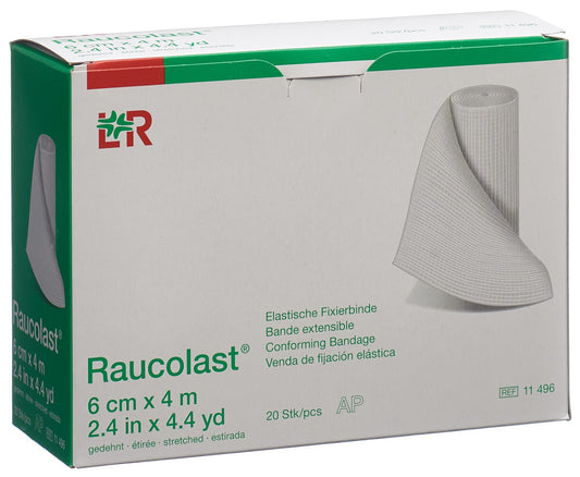 RAUCOLAST elastische Fixierbinde 6cmx4m