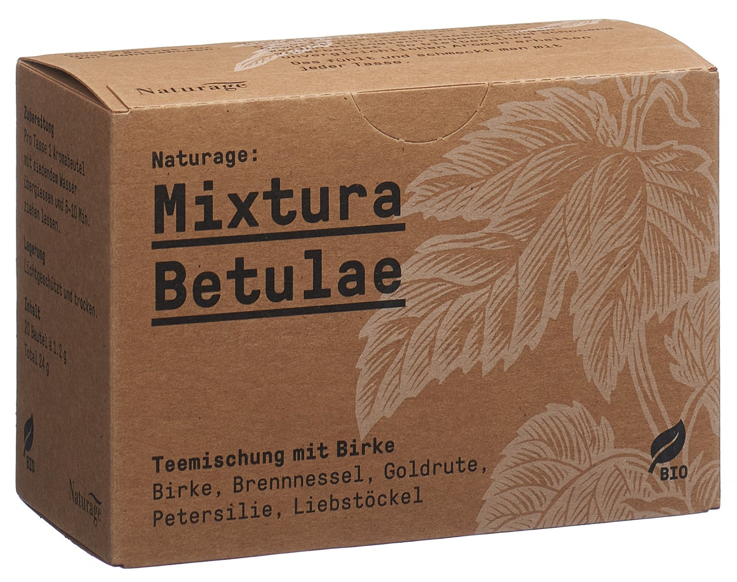 NATURAGE Teemischung Birke Bio