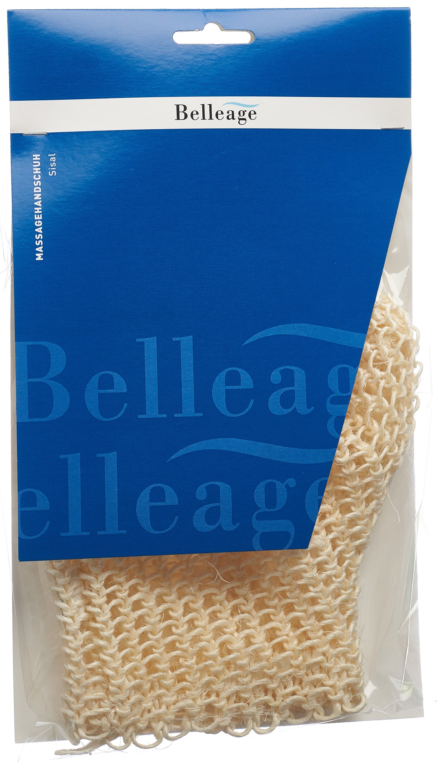 BELLEAGE Massagehandschuh Sisal fein