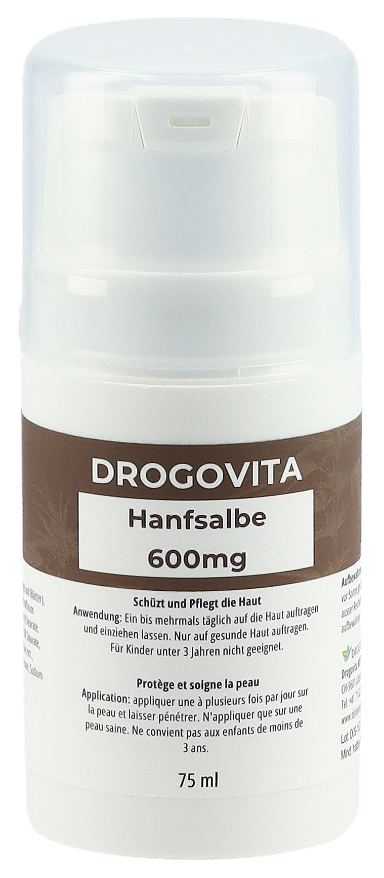 DROGOVITA Hanfsalbe 600 mg