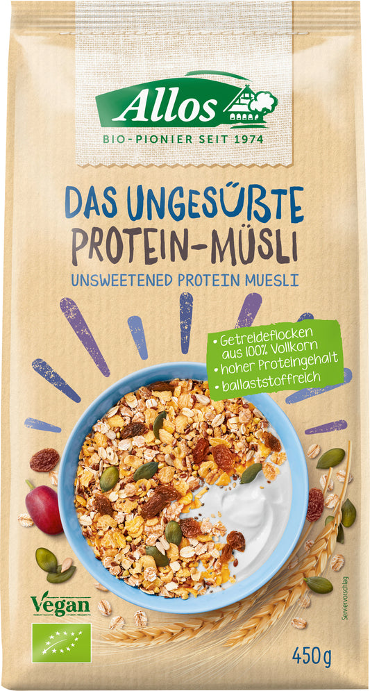 ALLOS Das ungesüsste Protein-Müsli