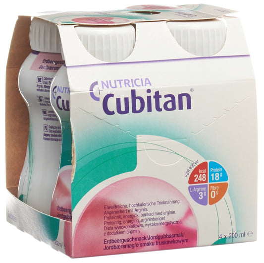 CUBITAN Trinknahrung Erdbeer